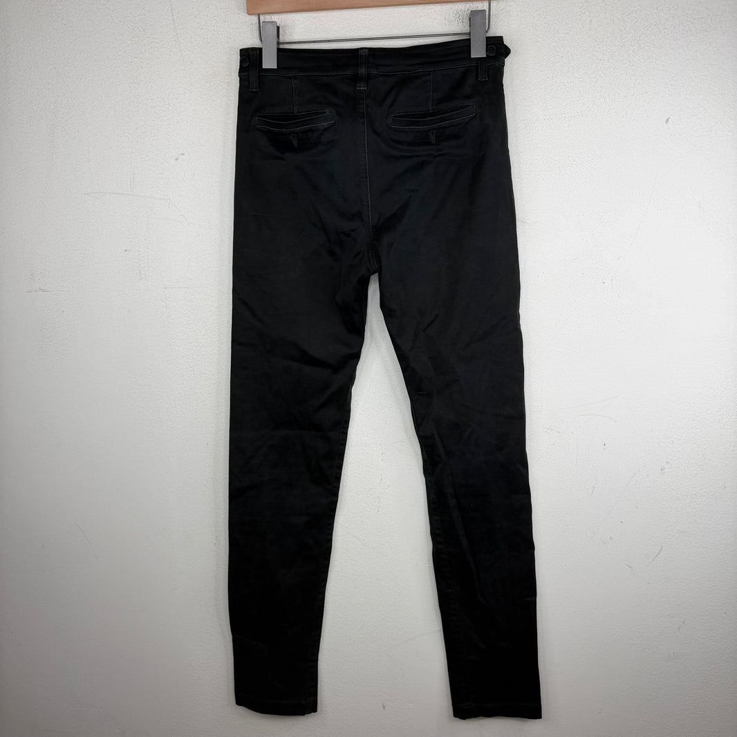 Saint Laurent Skinny Black Trousers