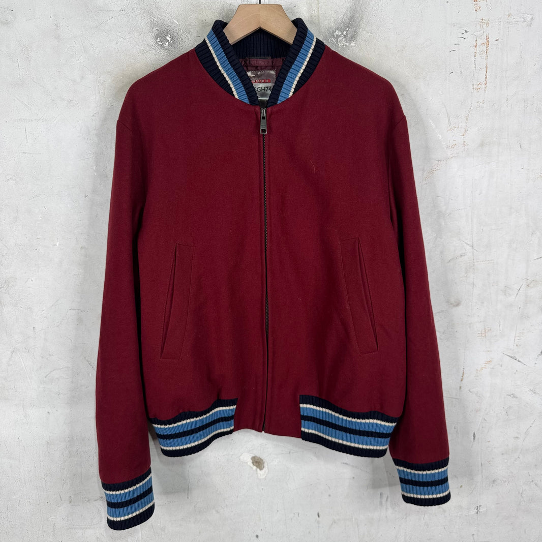 Prada 14' Wool Bomber Jacket