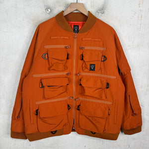 South2West8 BNWT Orange Cargo Jacket