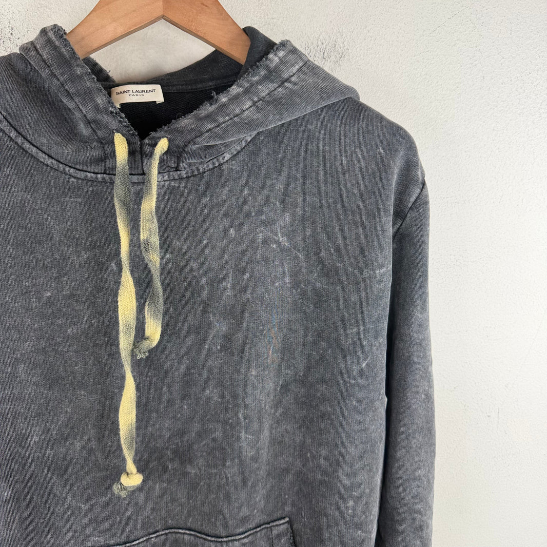 Saint Laurent Acid Wash Hoodie