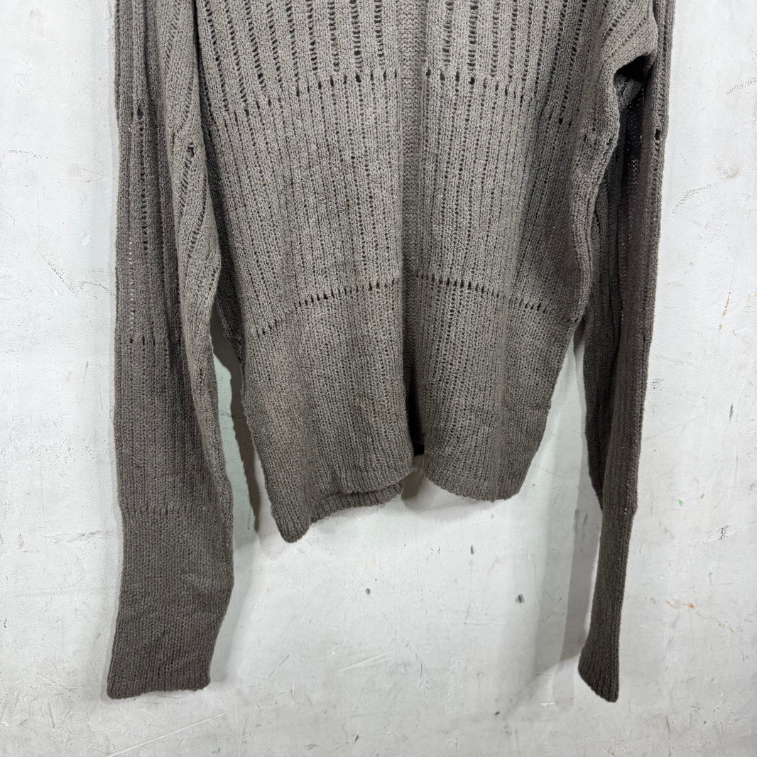 Rick Owens Hollywood Perforated Dust Sweater