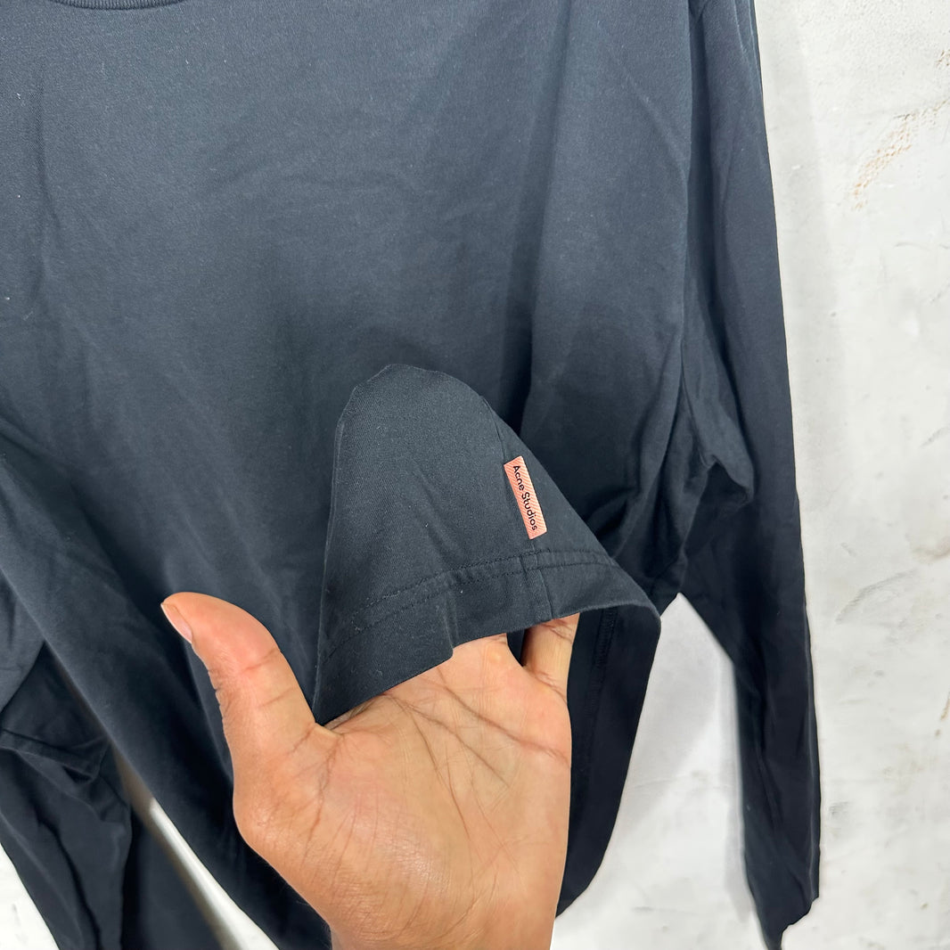 Acne Studios Black L/S Mockneck T-Shirt
