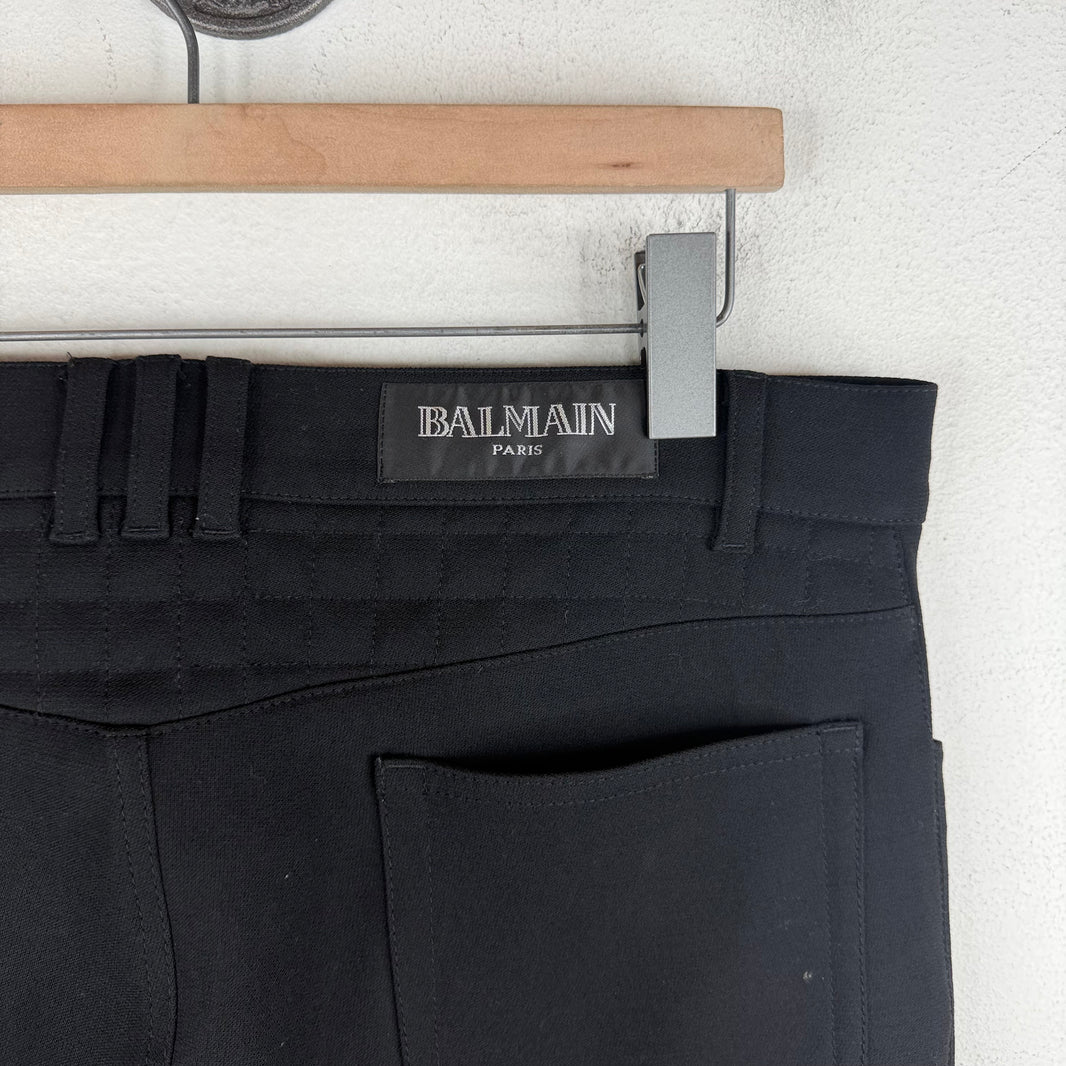 Balmain Biker Trouser Pants
