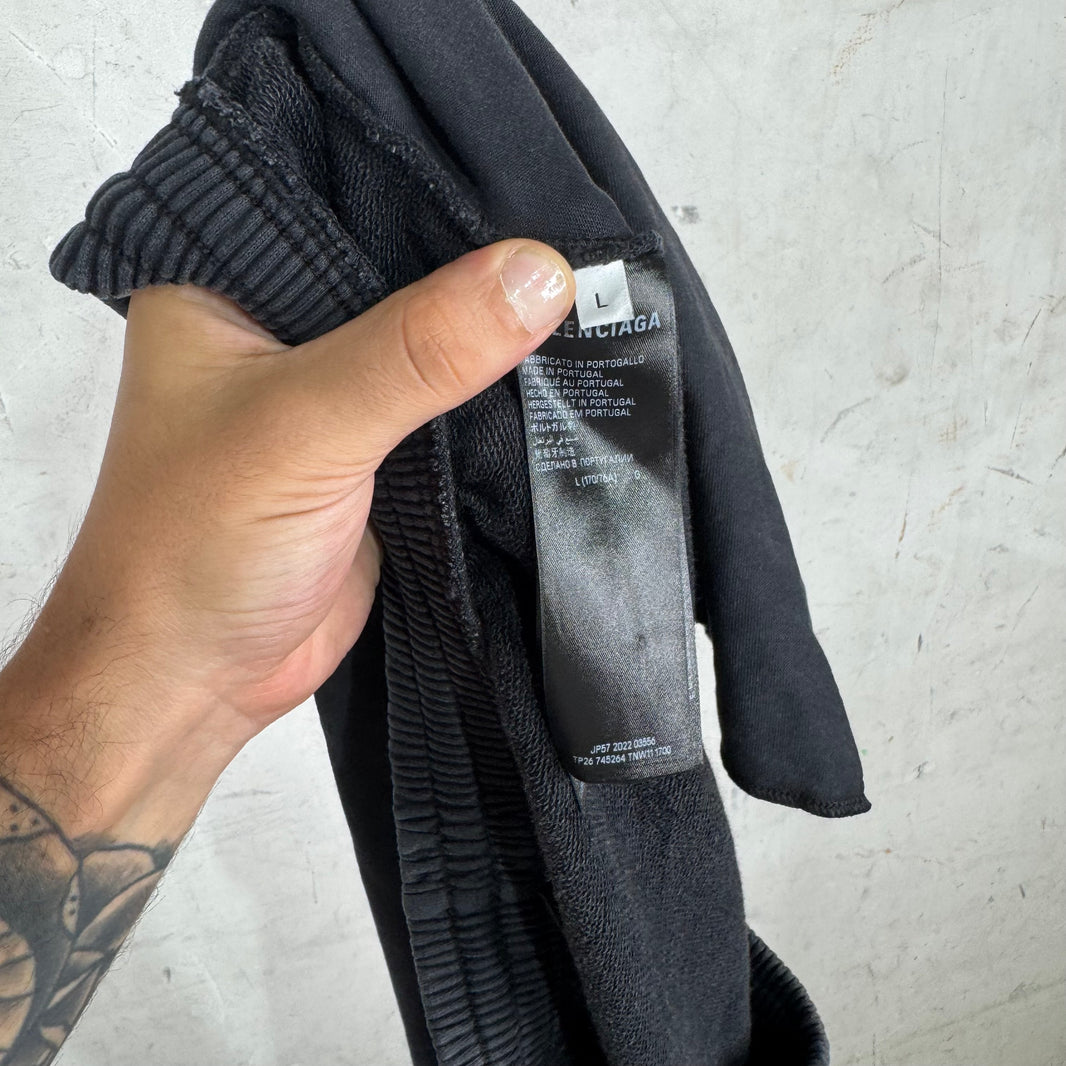 Balenciaga Cutoff Sweatpant Jeans