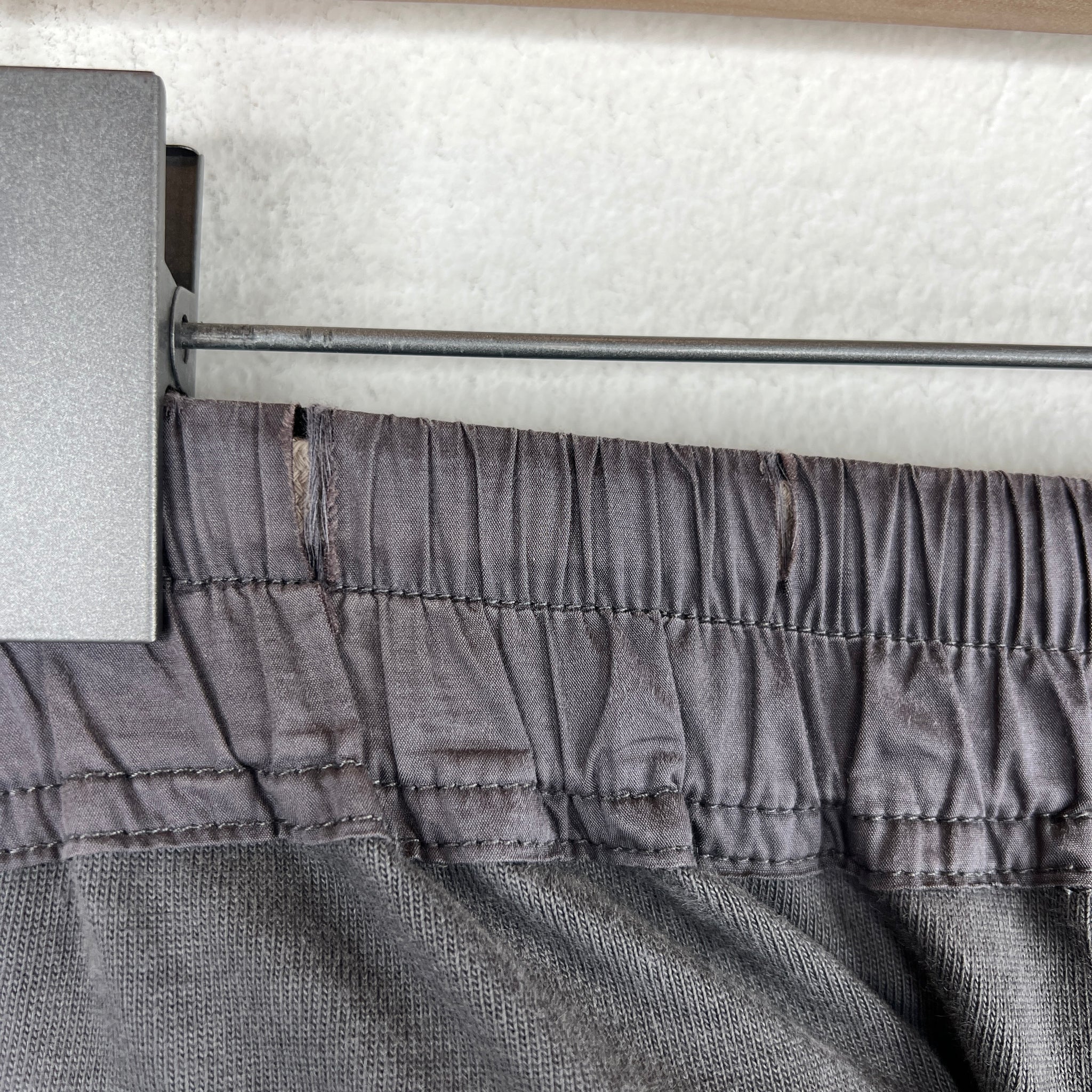Rick Owens Grey Mastodon Jogger Sweatpants