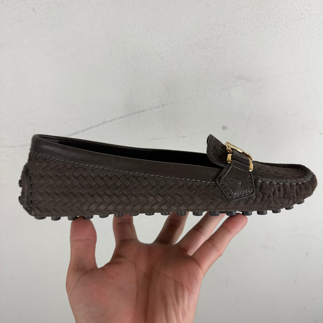 Louis Vuitton Woven Driving Shoes