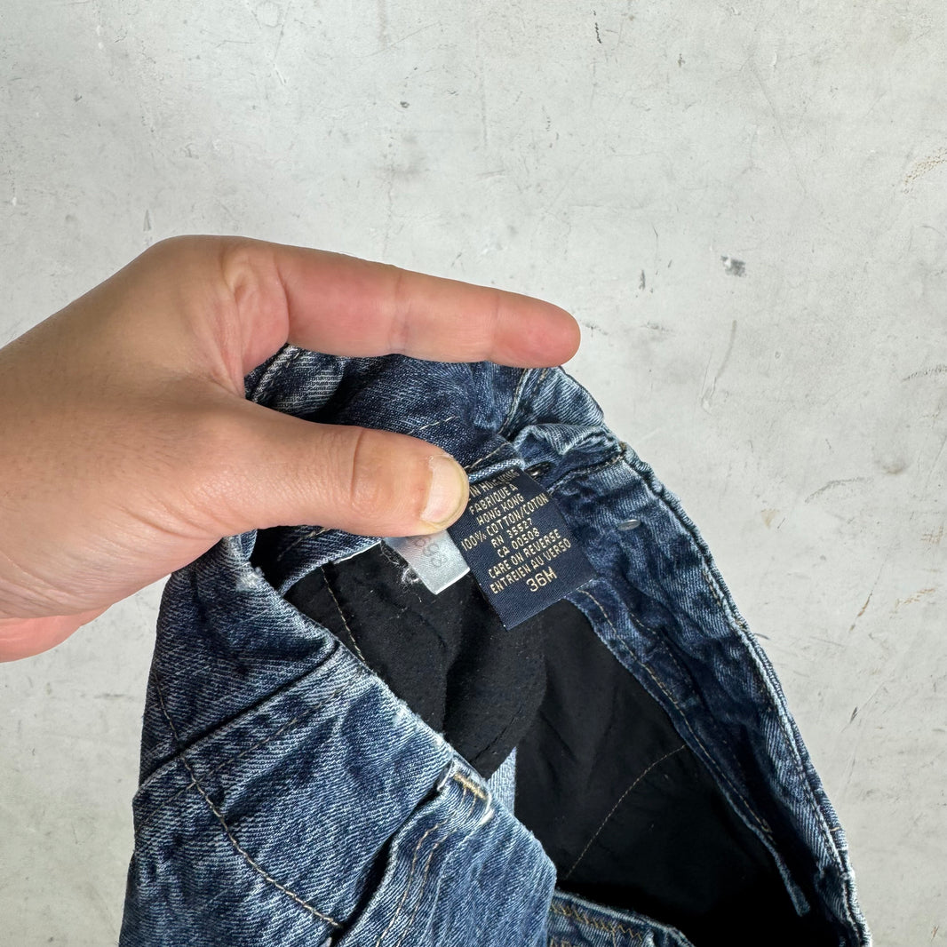 Girbaud Vintage Red Strap Cargo Jeans