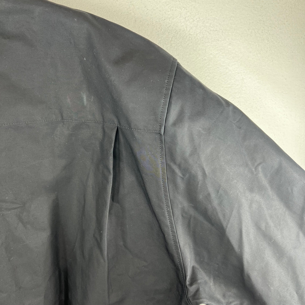 Balenciaga Black Cocoon Snap Button LS Shirt