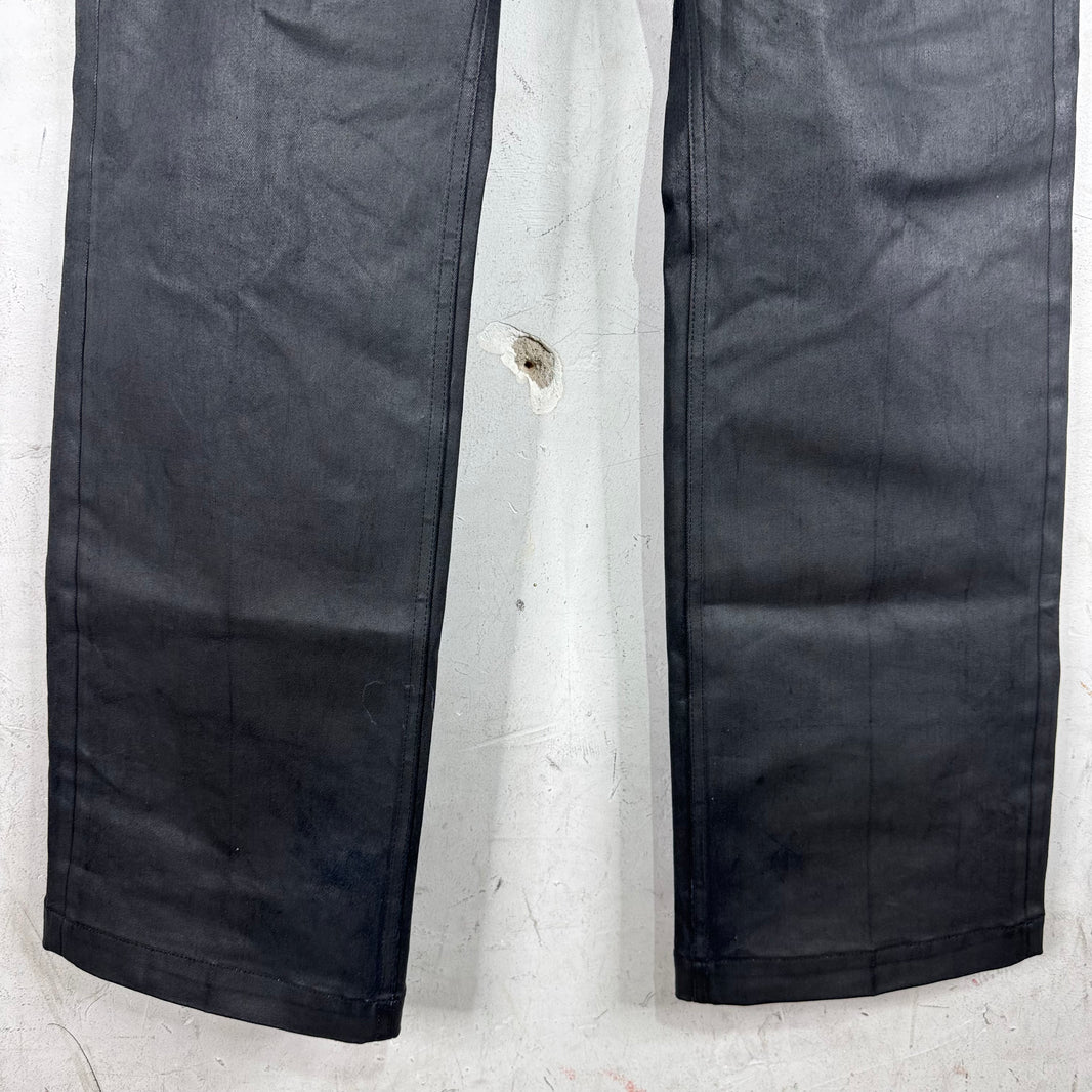 Rick Owens Porterville Waxed Geth Jeans