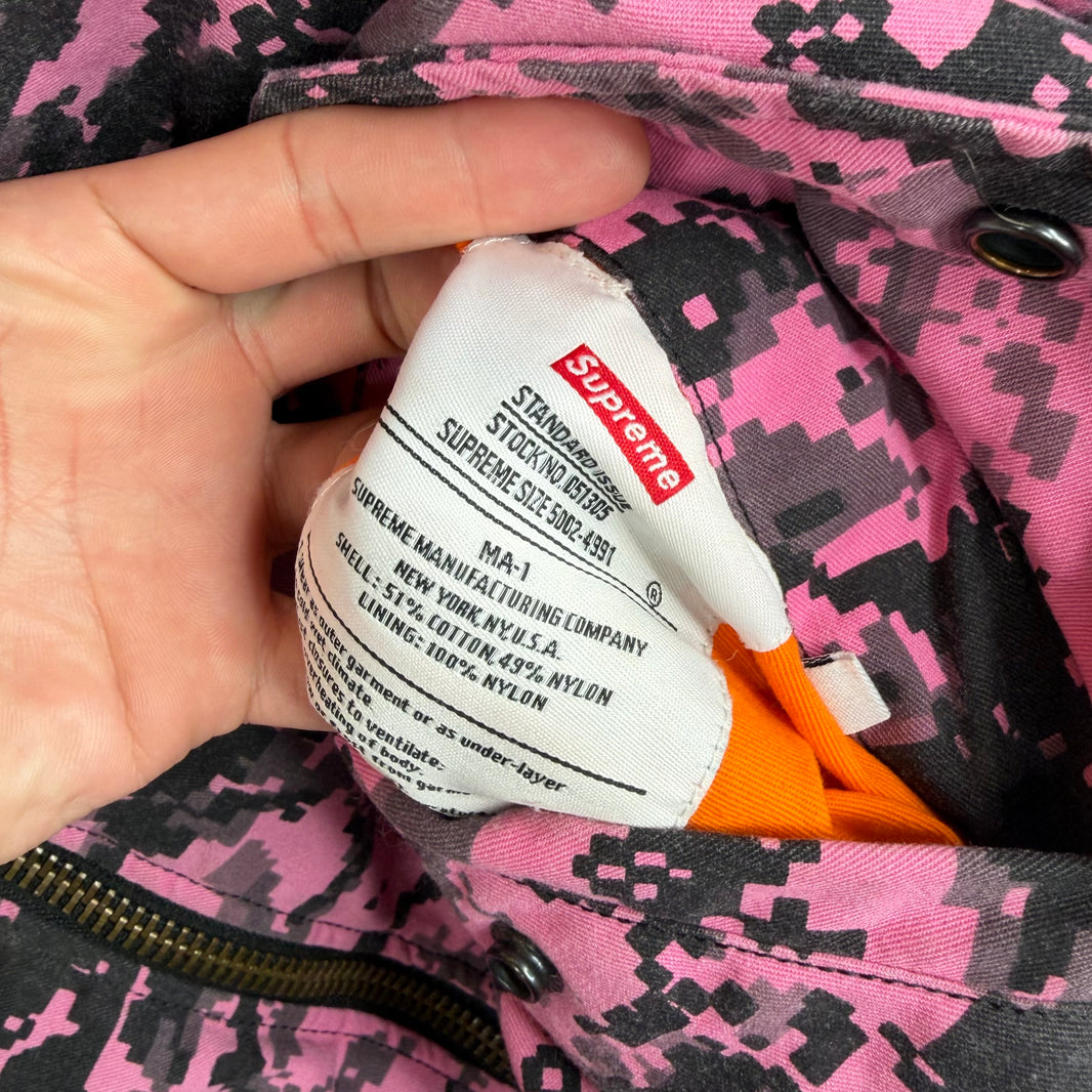 Supreme Digi-Camo Pink Bomber Jacket