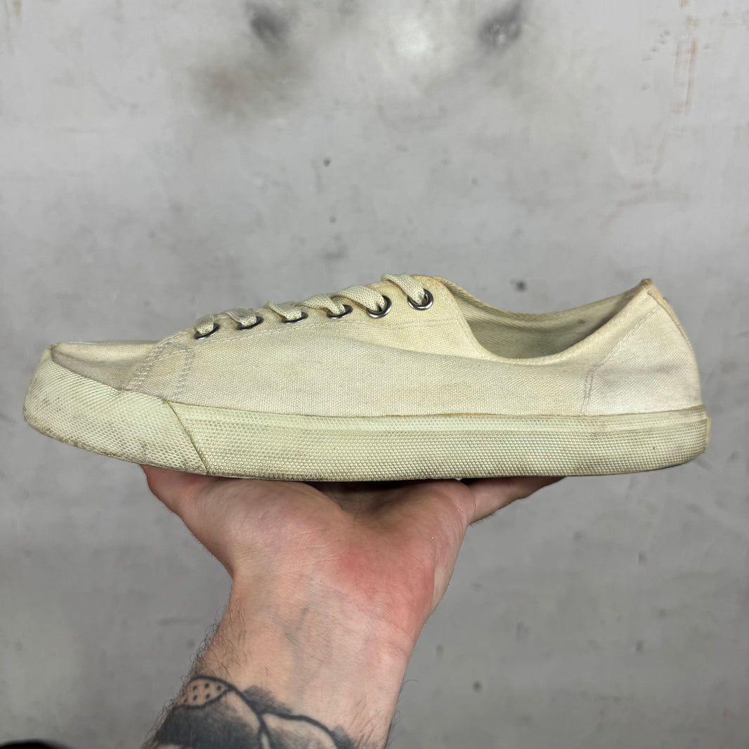Margiela Beige Tabi Sneakers
