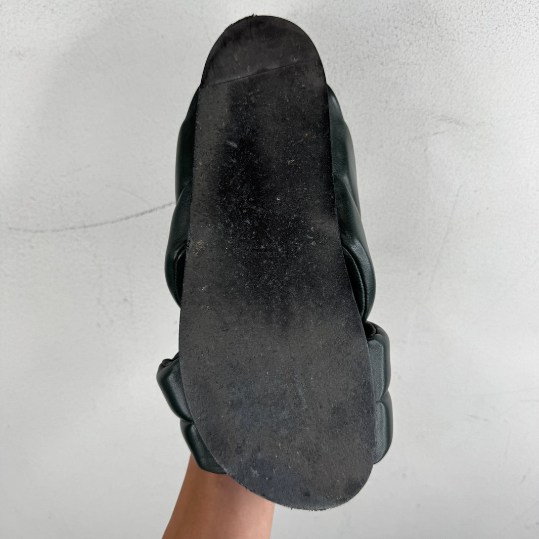 Jil Sander Puffed Twist Sandals