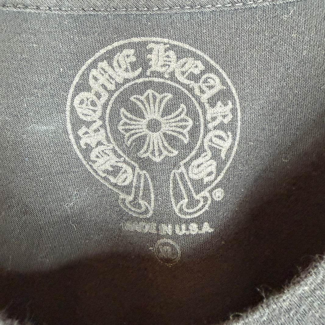 Chrome Hearts Horseshoe Floral L/S T-Shirt