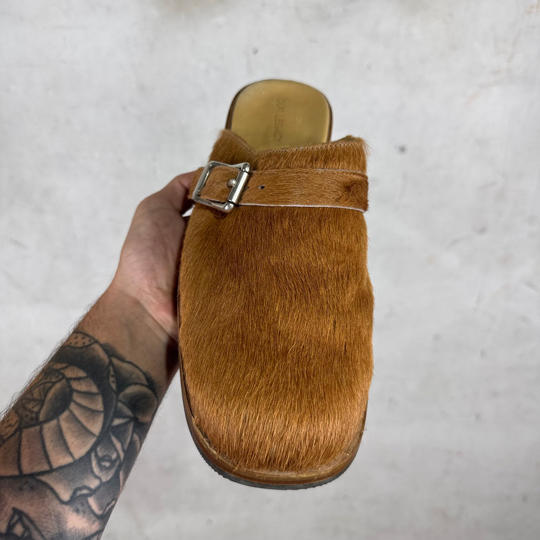 Our Legacy Camel Ponyhair Camion Mules
