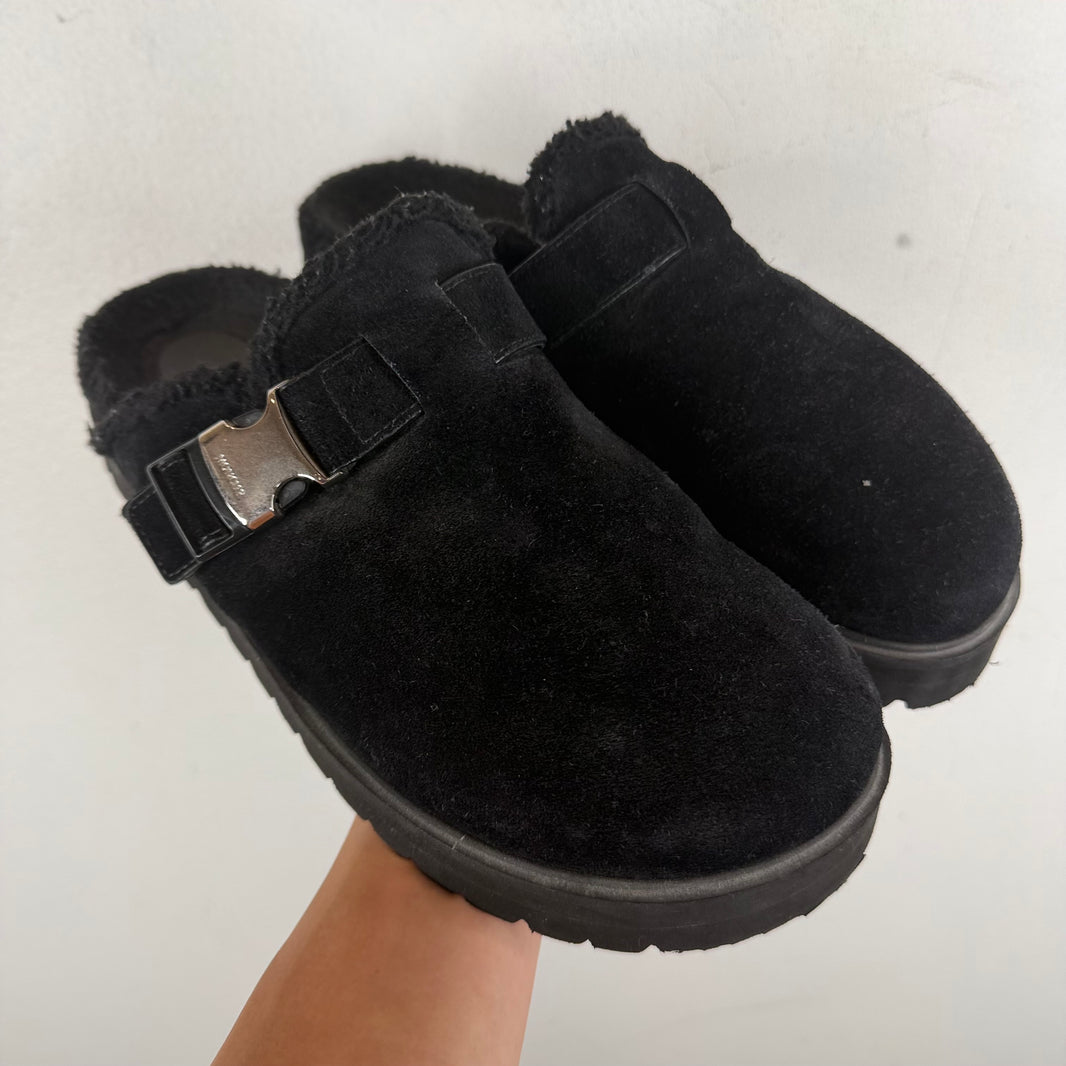 Moncler Shearling Mules