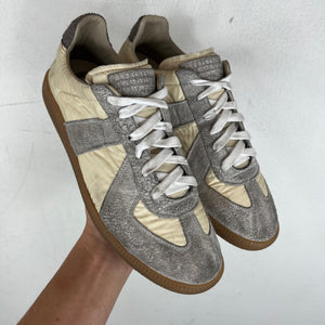Margiela Nylon Grey/White Replica Sneakers