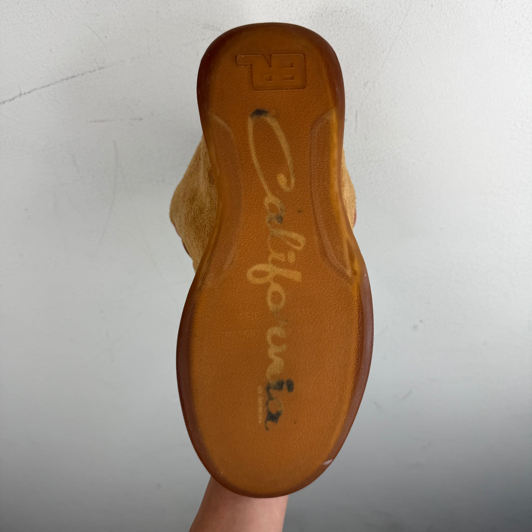 ERL Tan Hightop Vamp Sneaker