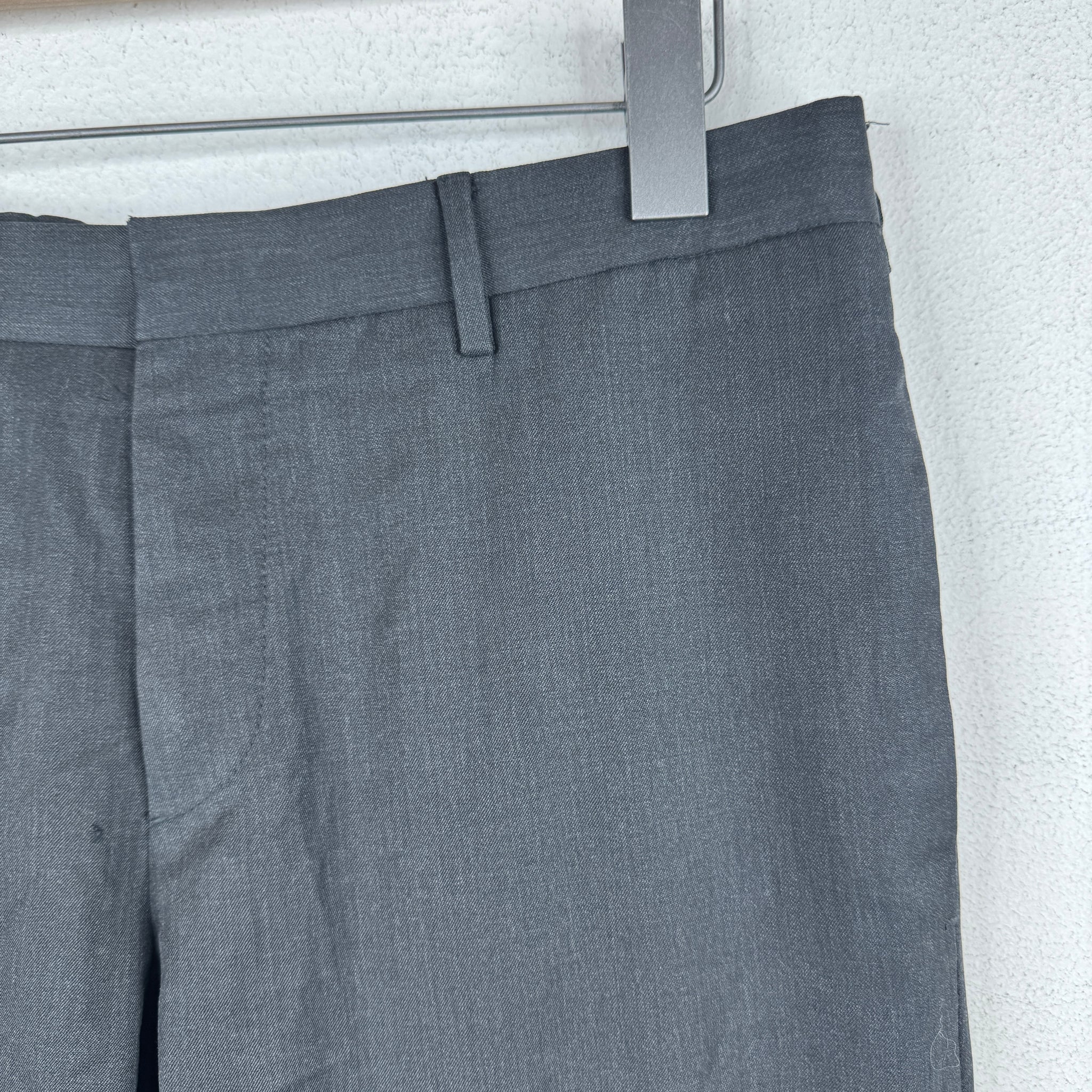 Prada Black Plain Slacks