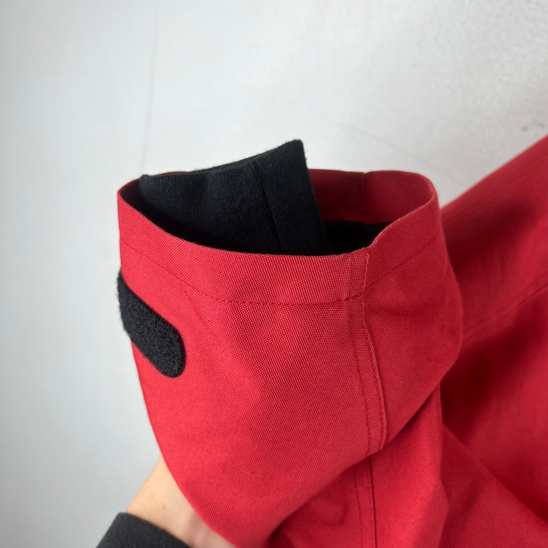 Balenciaga Red Swing Parka Jacket