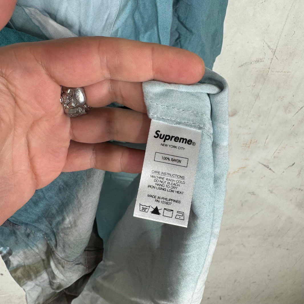 Supreme Burning Candle Button Up Shirt