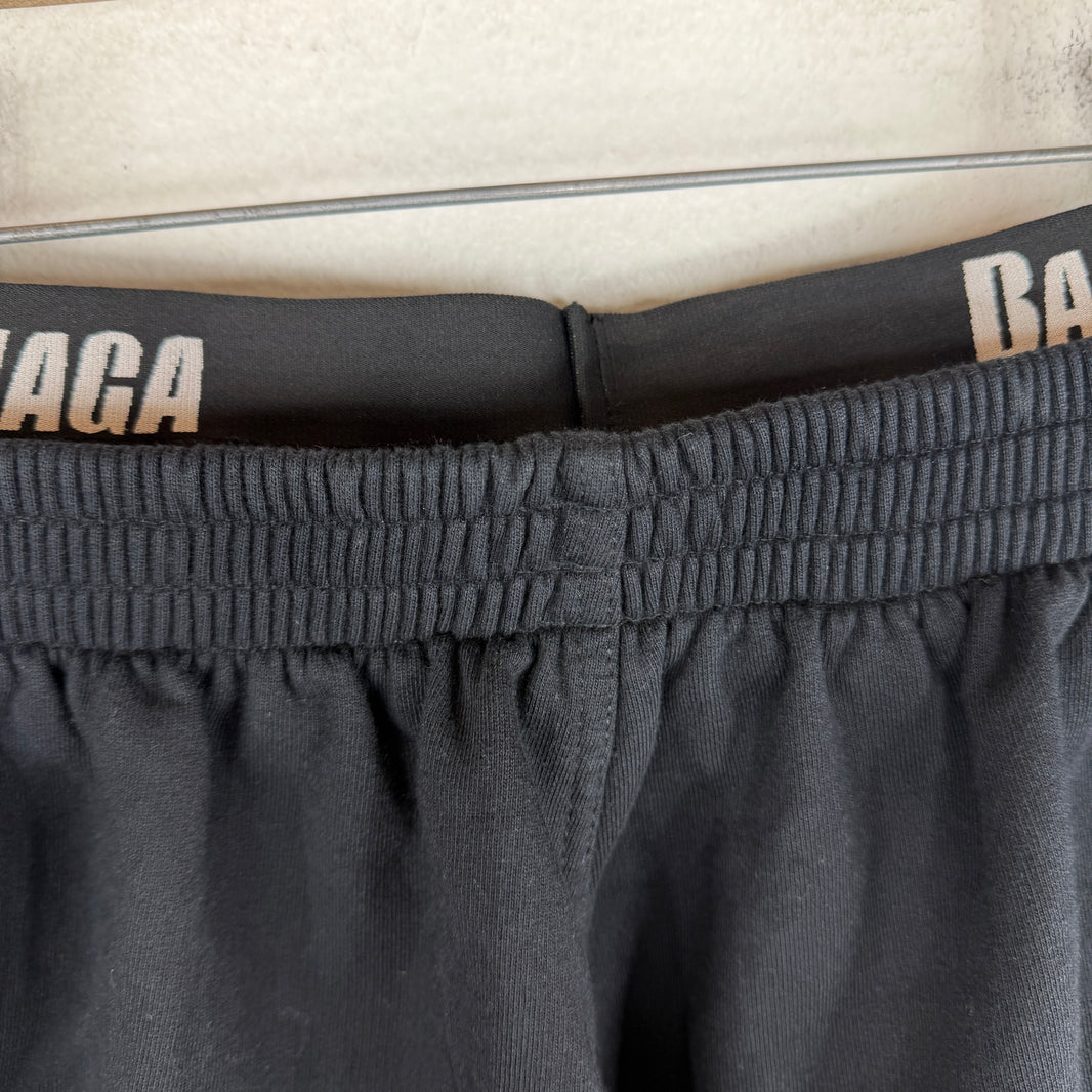 Balenciaga Sample Boxer Waistband Sweat Skirt