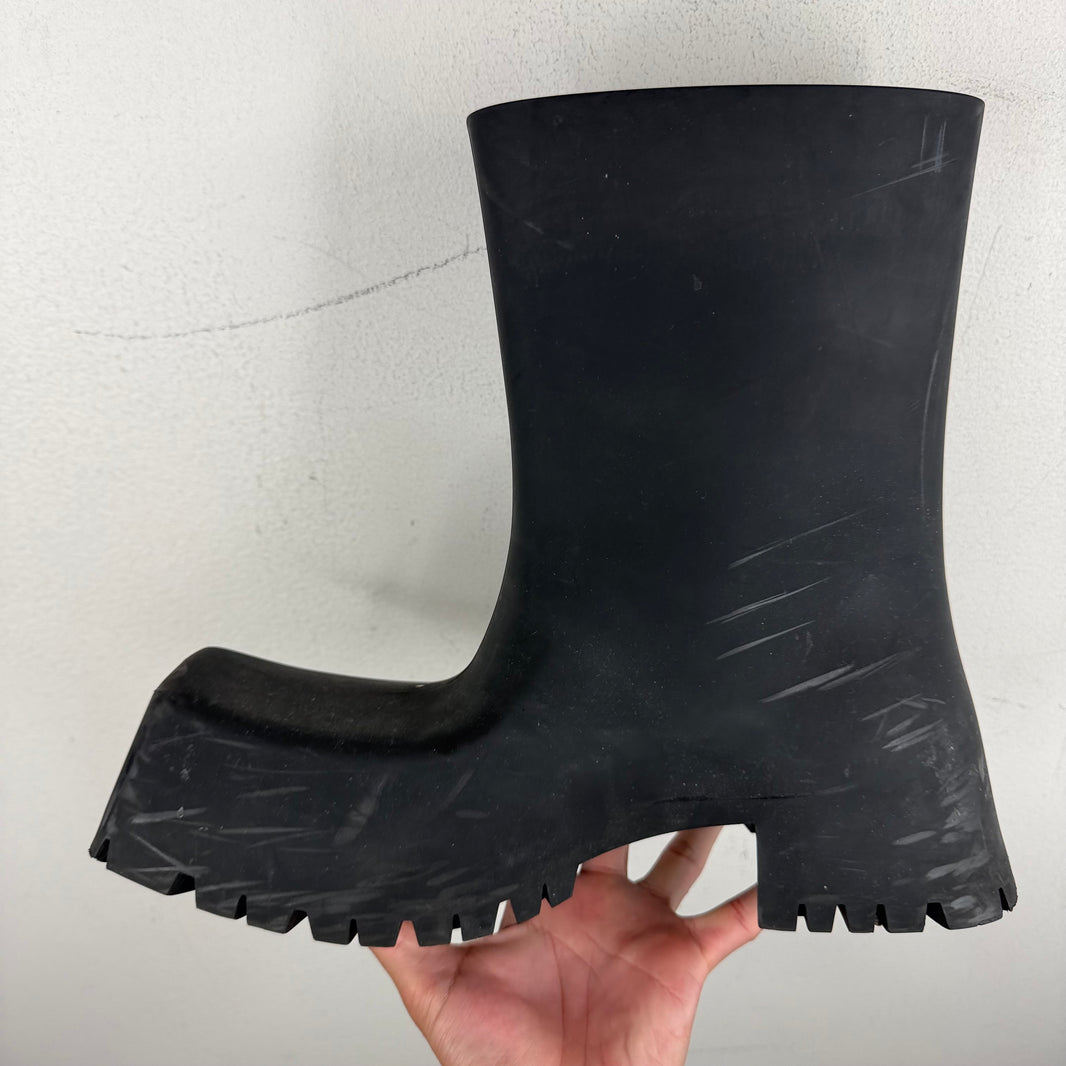 Balenciaga Black Trooper Boots