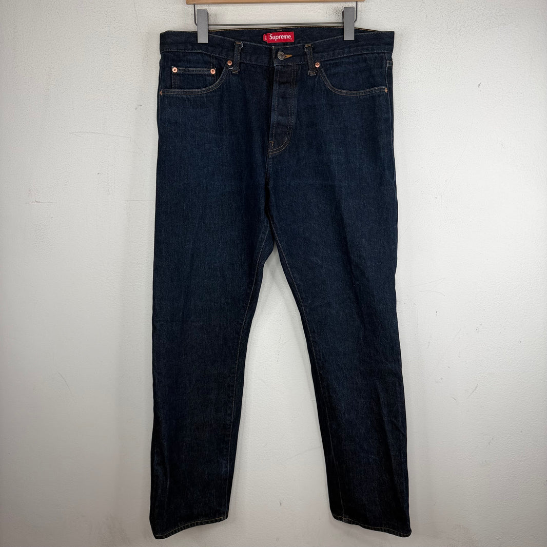 Supreme Selvedge Straight Leg Jeans