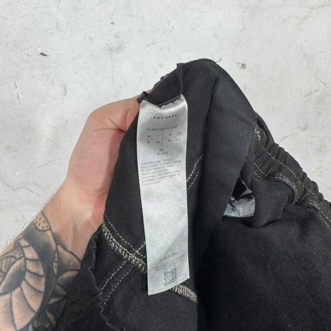 DRKSHDW Waxed Creatch Cargos