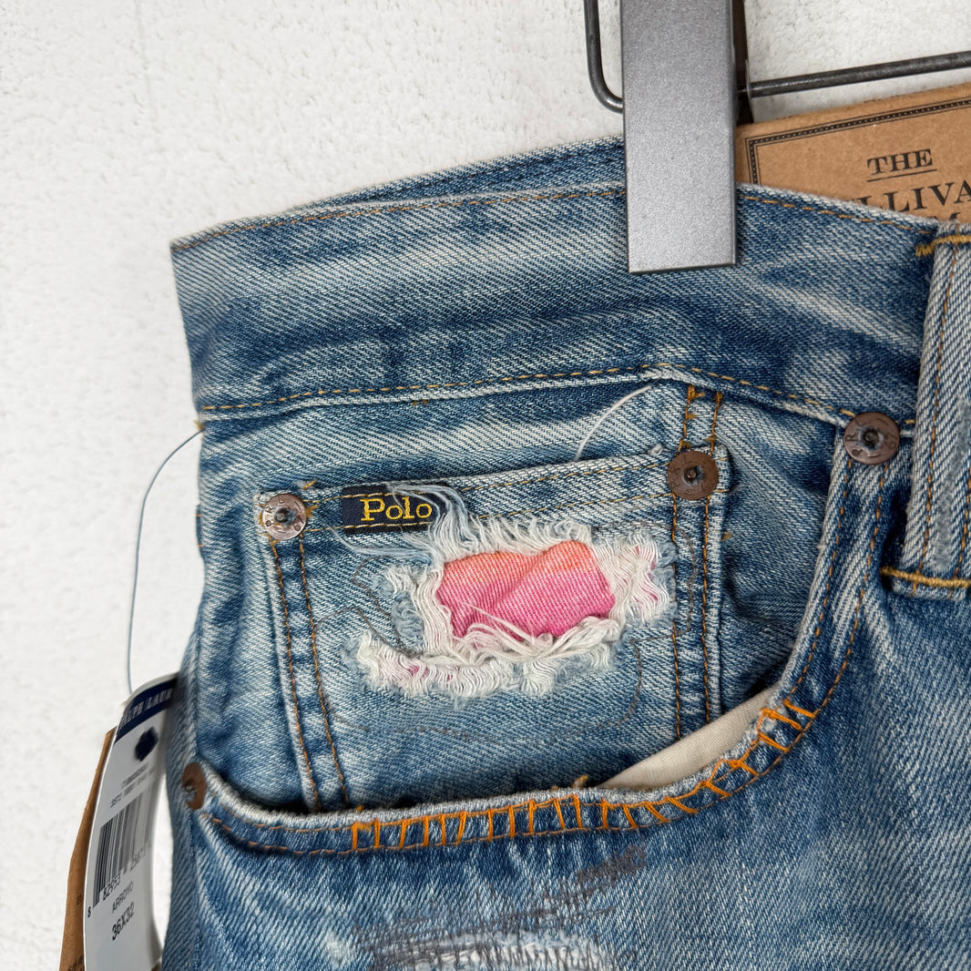 Polo Ralph Lauren Sullivan Slim Distressed Jeans