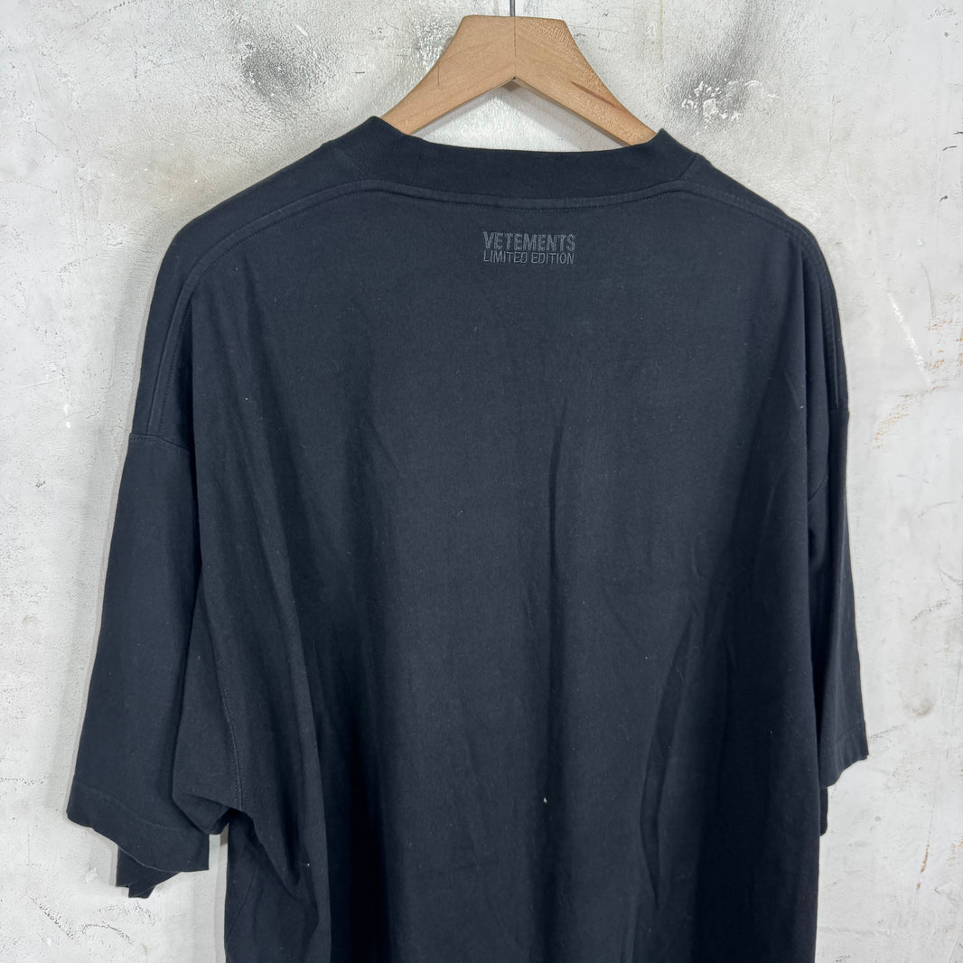 Vetements X-Large Logo T-Shirt