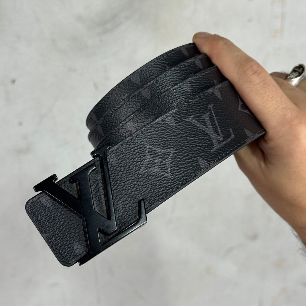 Louis Vuitton Shadow Monogram Leather Belt