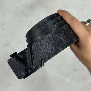 Louis Vuitton Shadow Monogram Leather Belt