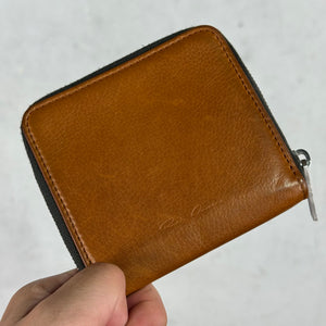 Rick Owens Brown Zip Wallet