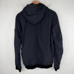 Stone Island Black Hooded Puffer Jacket
