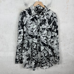 Balenciaga Magazine AOP Shirt