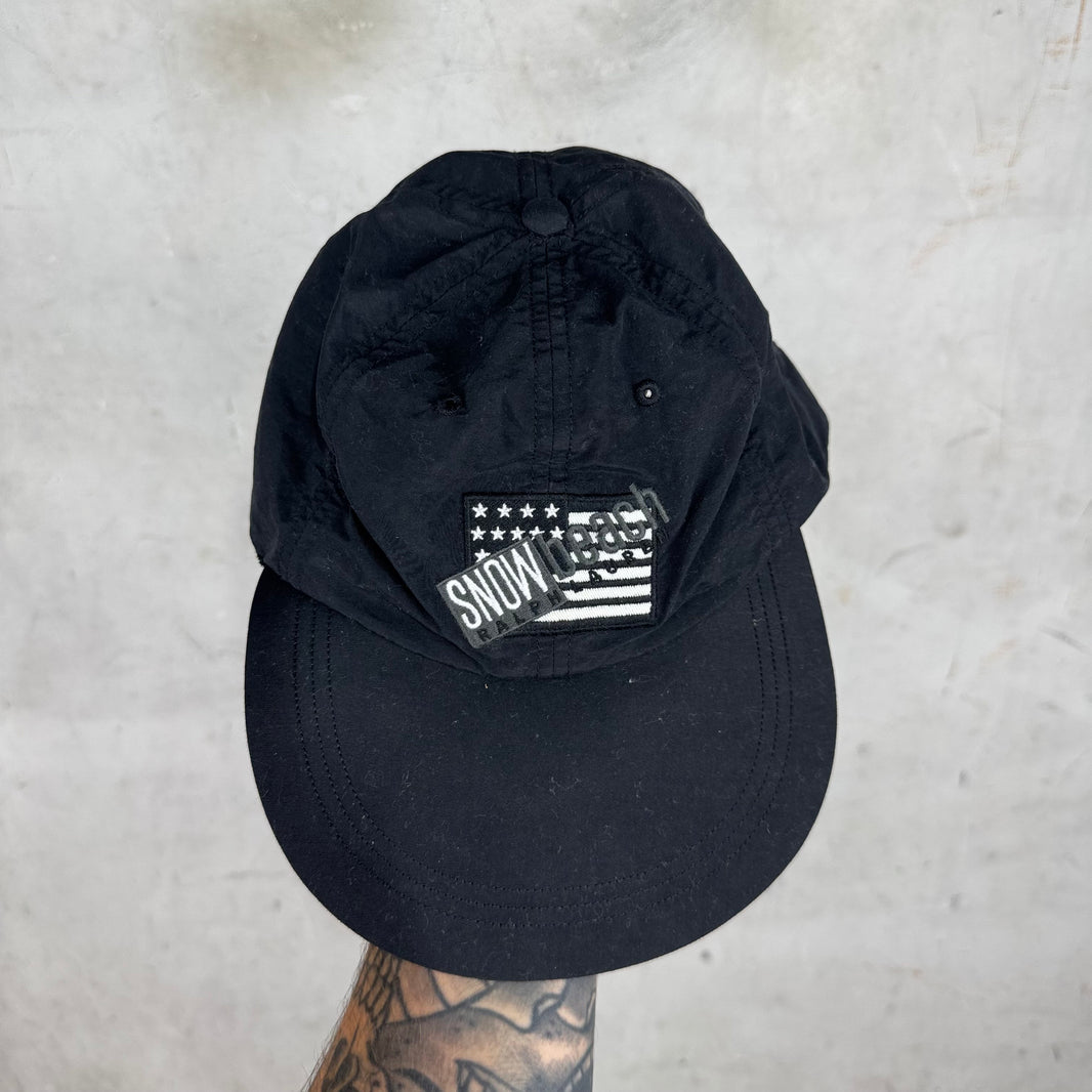 Ralph Lauren Snow Beach Black Nylon Hat