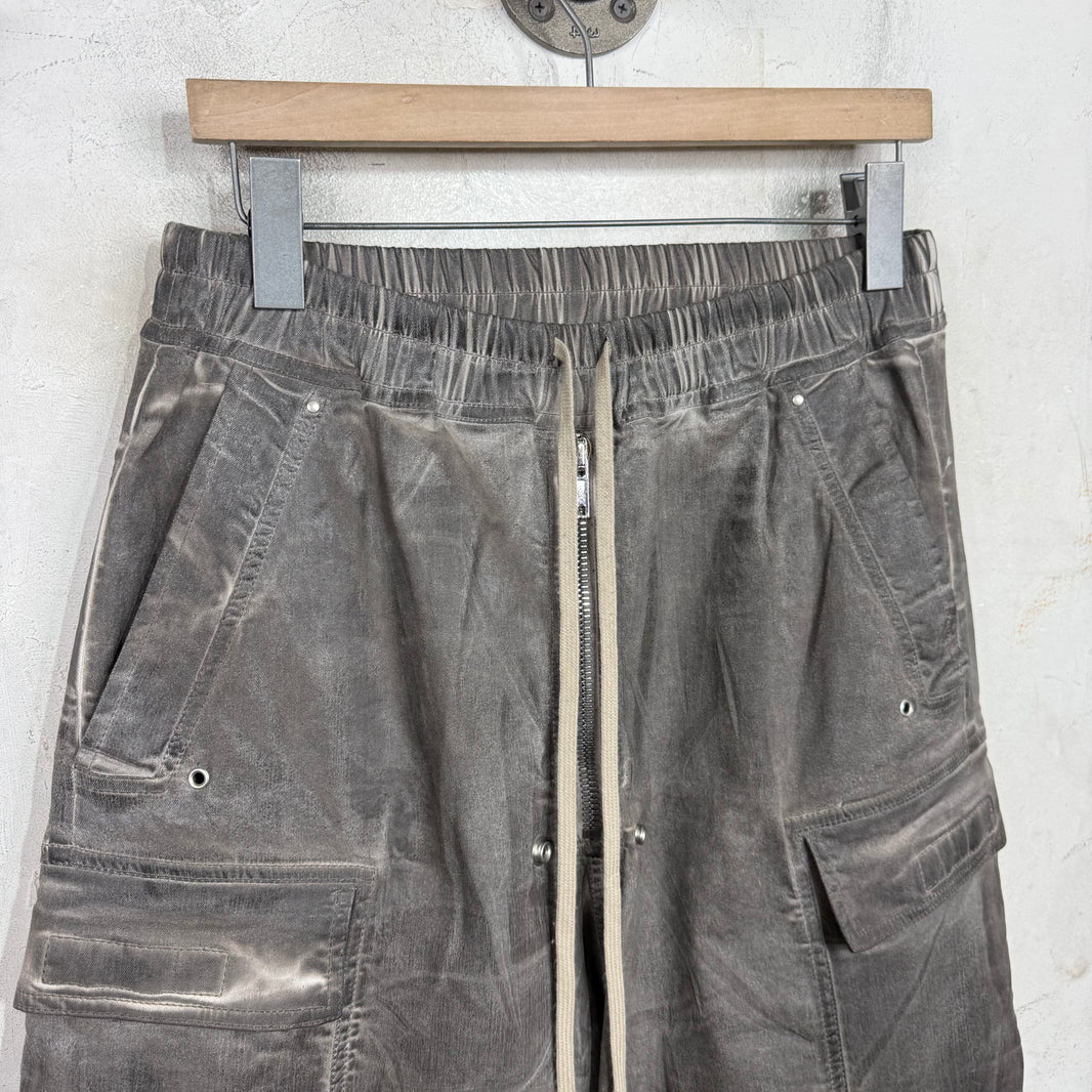 DRKSHDW Silver Waxed Bela Cargos