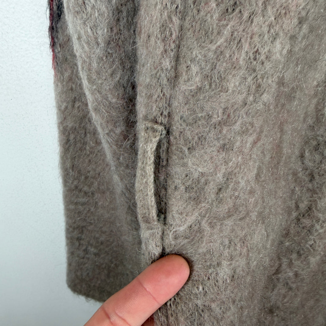 Needles Mohair Wool Blend Long Kimono Cardigan
