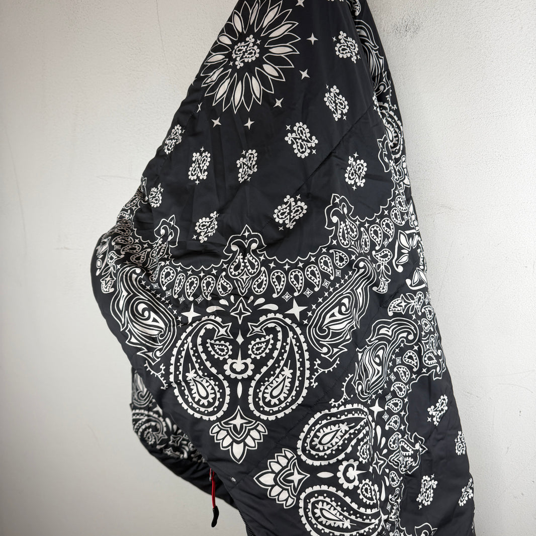 Supreme TNF Black Paisley Sleeping Bag