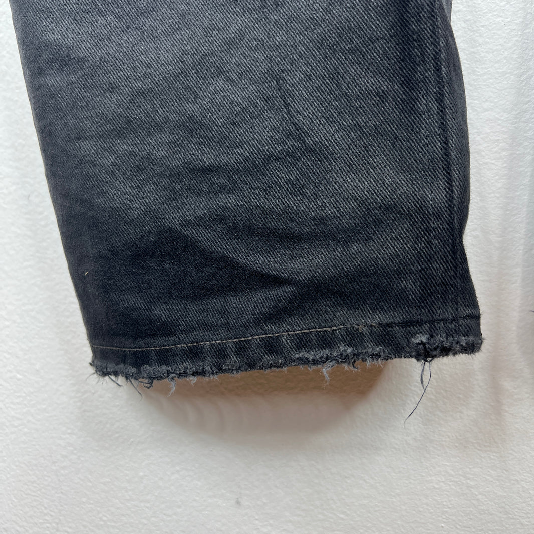 Balenciaga Sample Wax Coated Denim Jeans