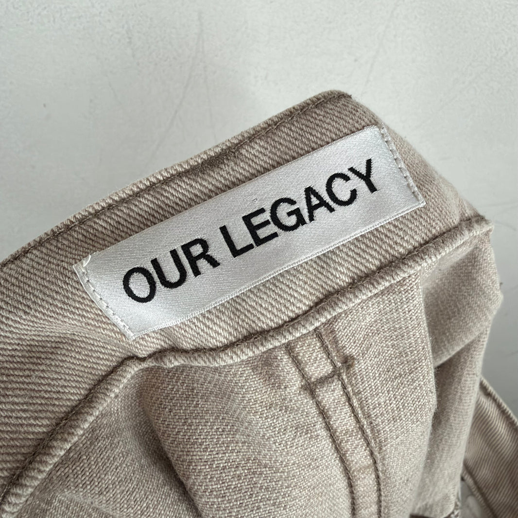 Our Legacy Paint Splatter Capri Jeans
