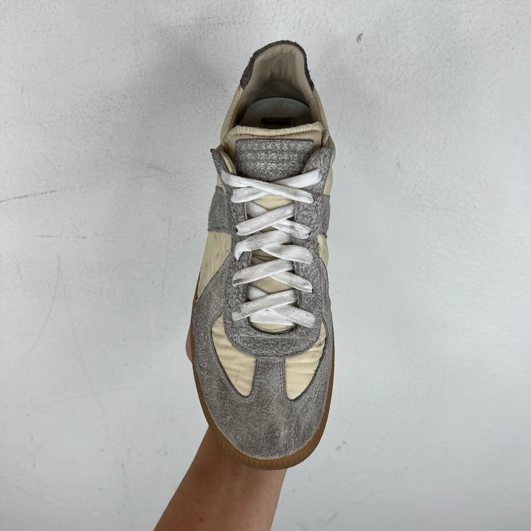 Margiela Nylon Grey/White Replica Sneakers