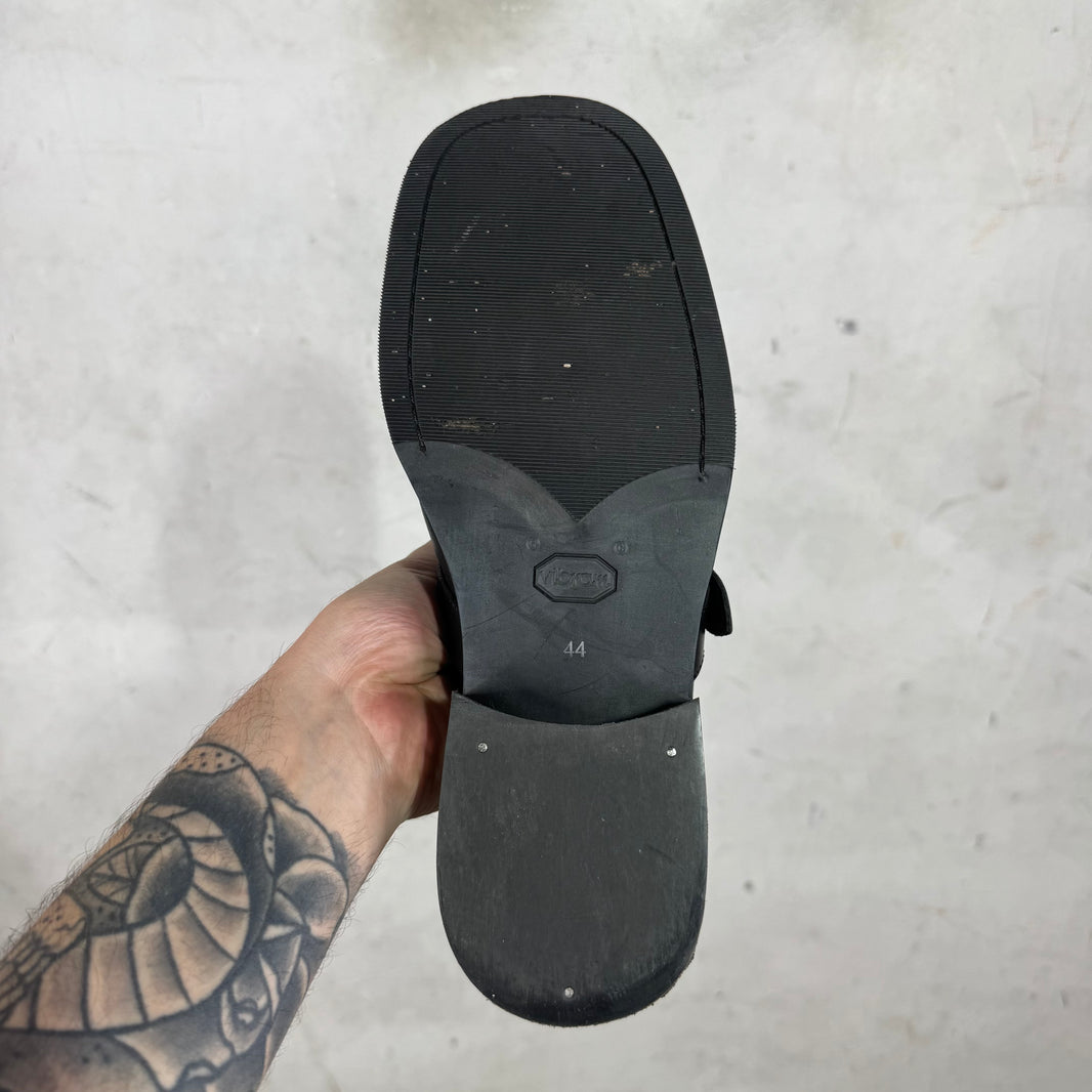 Our Legacy Black Camion Mules
