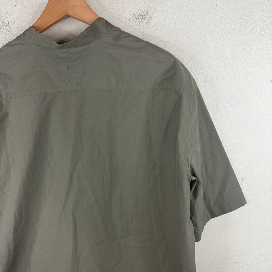Hermes Gray Pullover S/S Shirt