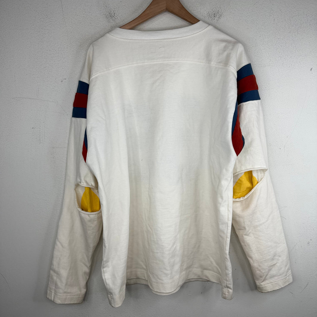 Kapital Elbow Rip Football L/S T-Shirt