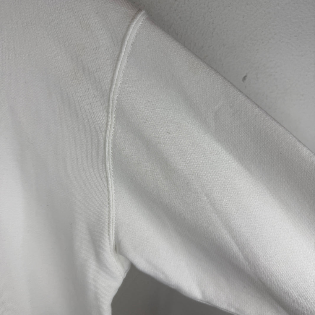CDG White Logo Hoodie