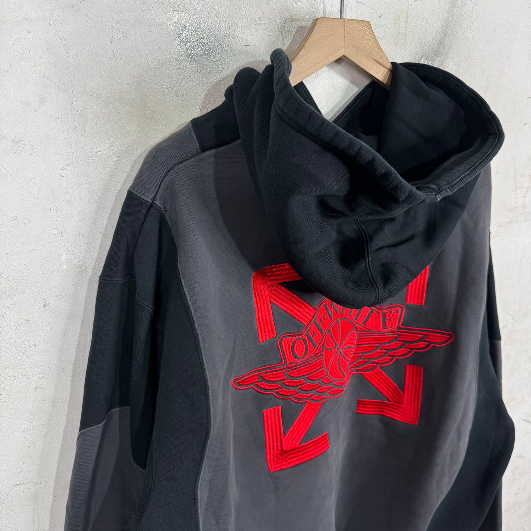 Jordan x Off-White Paneled Hoodie
