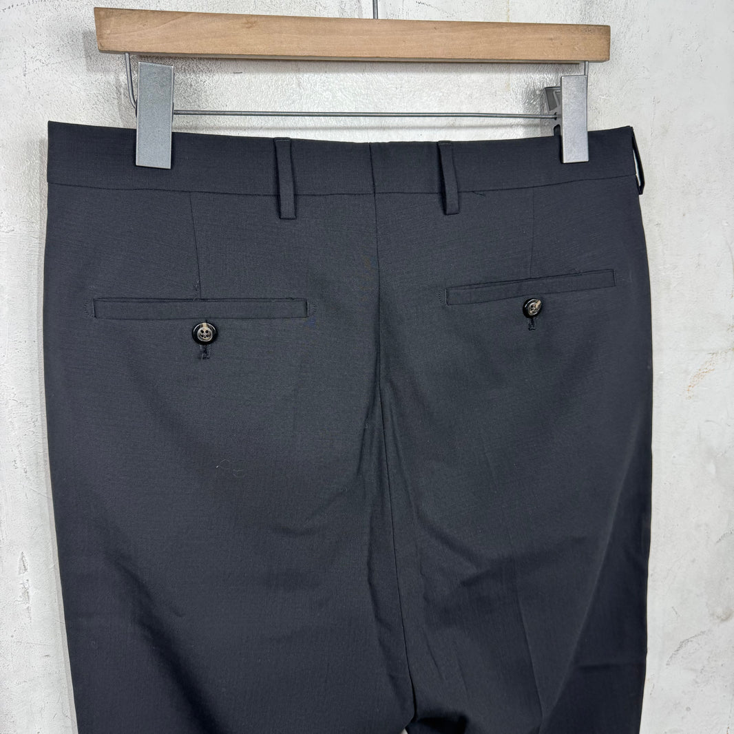 Rick Owens 3/4 Length Black Trousers