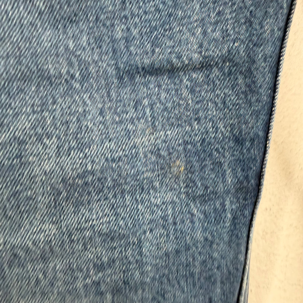 Balenciaga Straight Leg Blue Wash Jeans