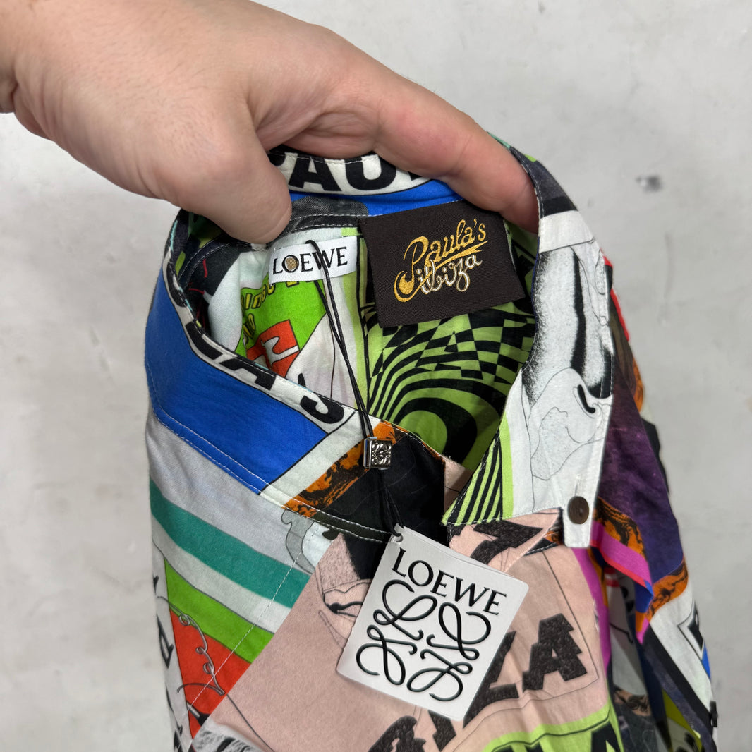 Loewe Paula's Ibiza Sample Button Up Poncho